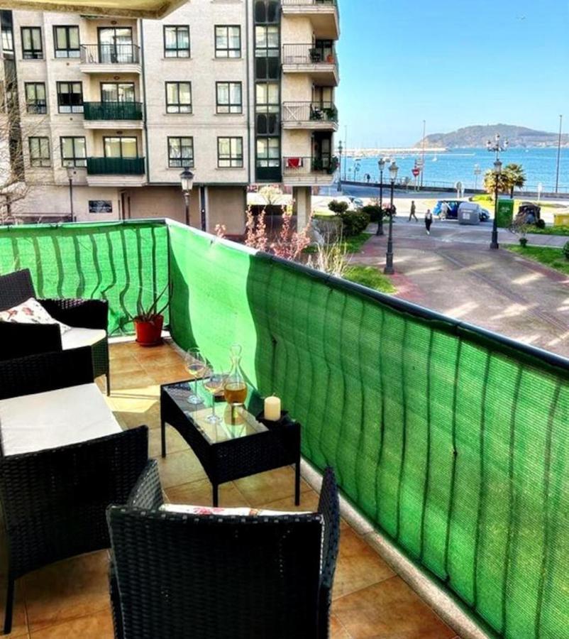 Holibai, Amiguinos, Amplia Vivienda Con Parking Al Lado De La Playa Apartamento Baiona Exterior foto